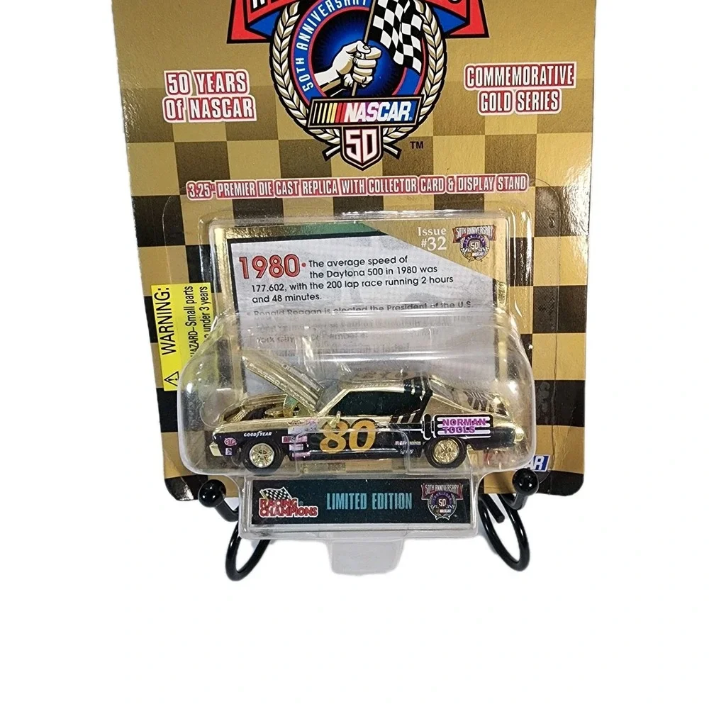 Racing Champions Nascar Fans 50th Ann Gold Commemorative Series #80 Issue 32